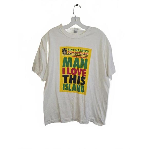 Gildan Other - Sint Maarten rum Men's Gildan Heavy Cotton T-Shirt XL